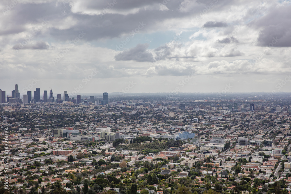 Skyscrapers in Los Angeles, California
