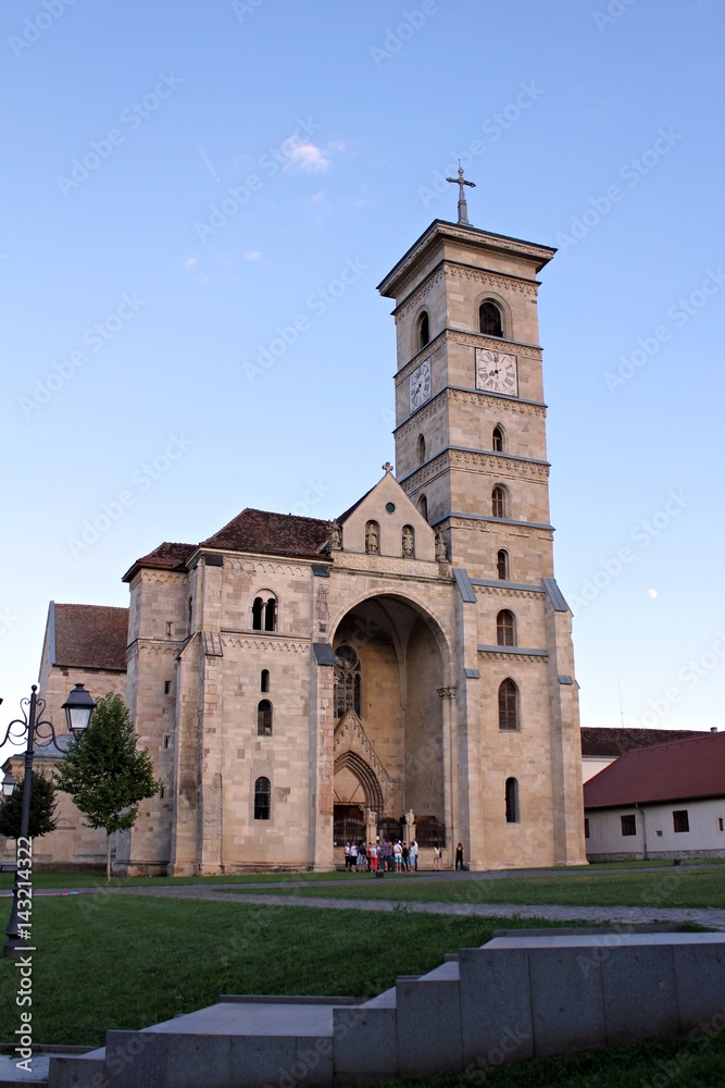 Catholic Cathedral in Alba Iulia,  Romania.