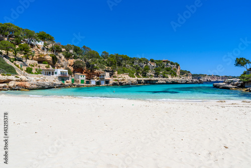 Cala Llombards - beautiful beach in bay of Mallorca, Spain © Simon Dannhauer