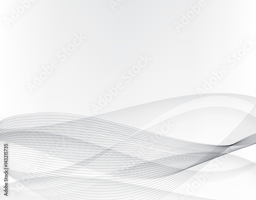 Abstract grey background.Wavy lines and gray abstract waves.Vector EPS10
