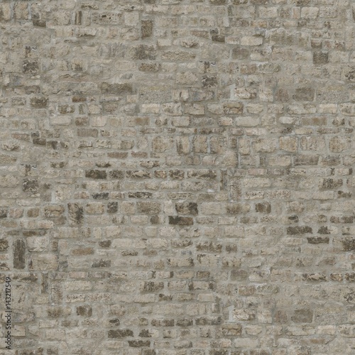 Brick Perfectly Seamless Texture	