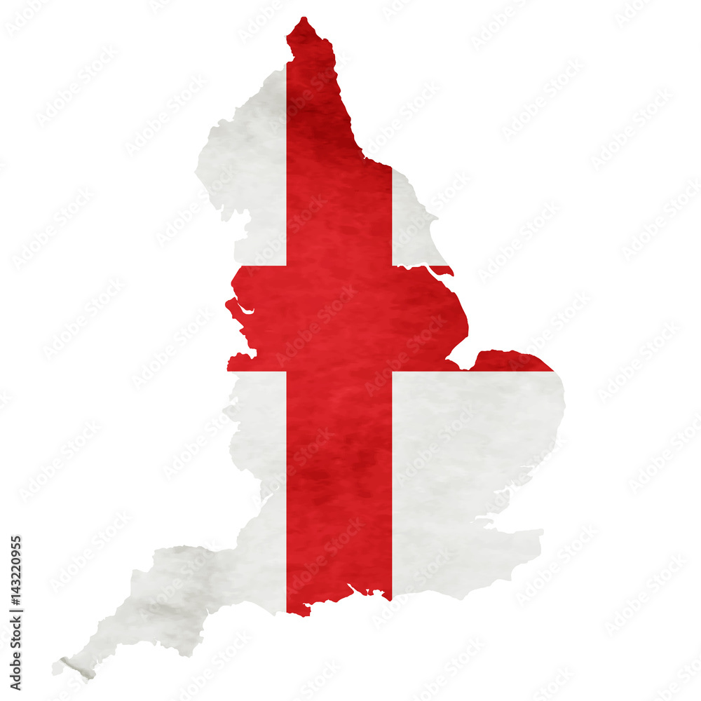 イングランド 地図 国旗 アイコン Stock ベクター Adobe Stock