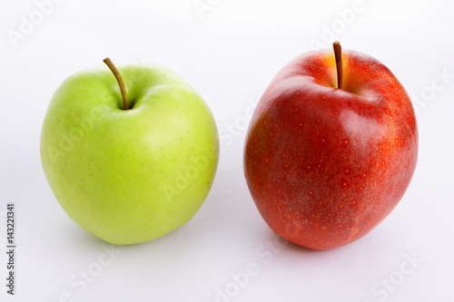 Juicy appetizing apples