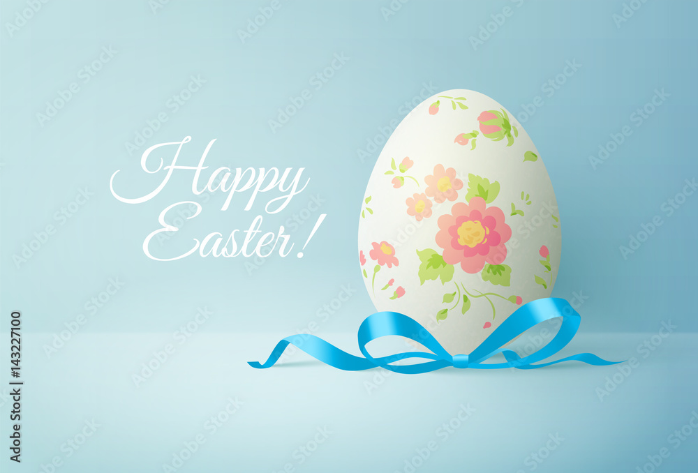 Happy easter greeting card Happy easter greeting card