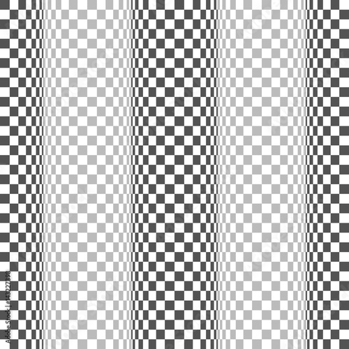 Seamless wave motion distortion pattern background. Vector Illustration.