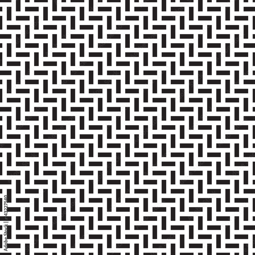 Seamless brickwork herringbone pattern