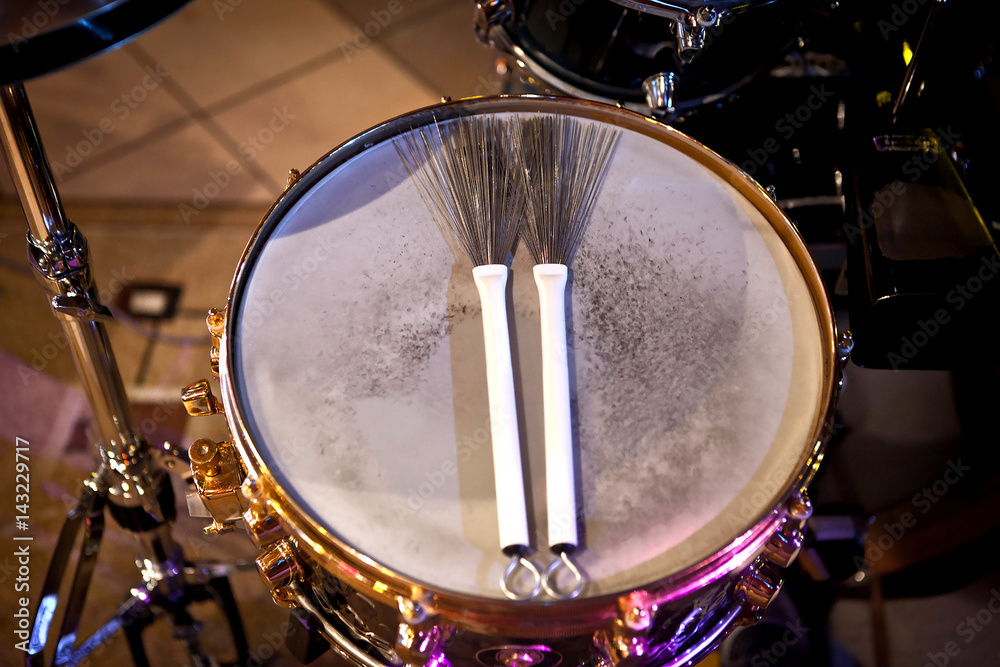 Obraz premium Drum set jazz night