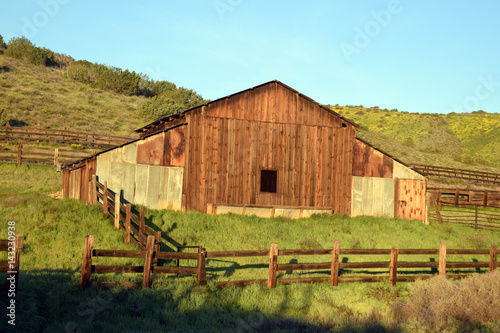 Barn With Fence