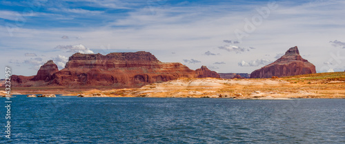 Red Buttes Above the Lake