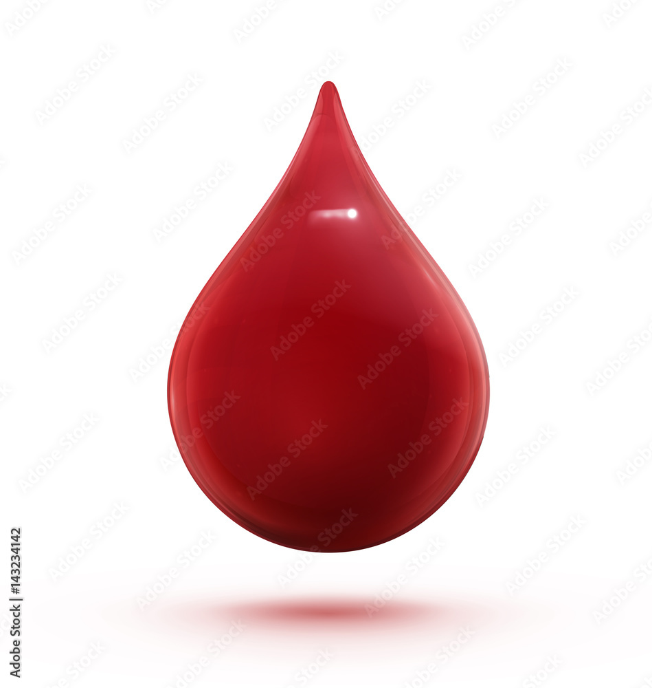 Fototapeta premium Blood drop