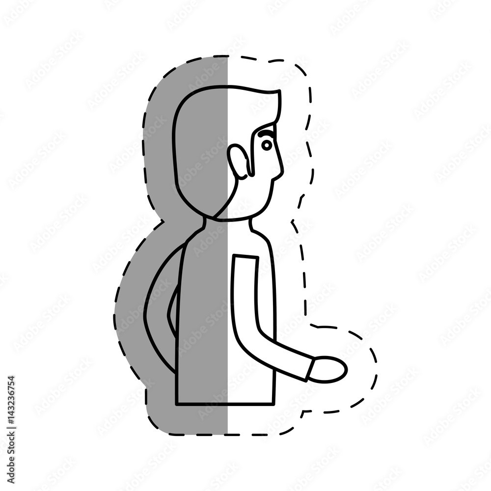 young man avatar character vector illustration design young man avatar character vector illustration design