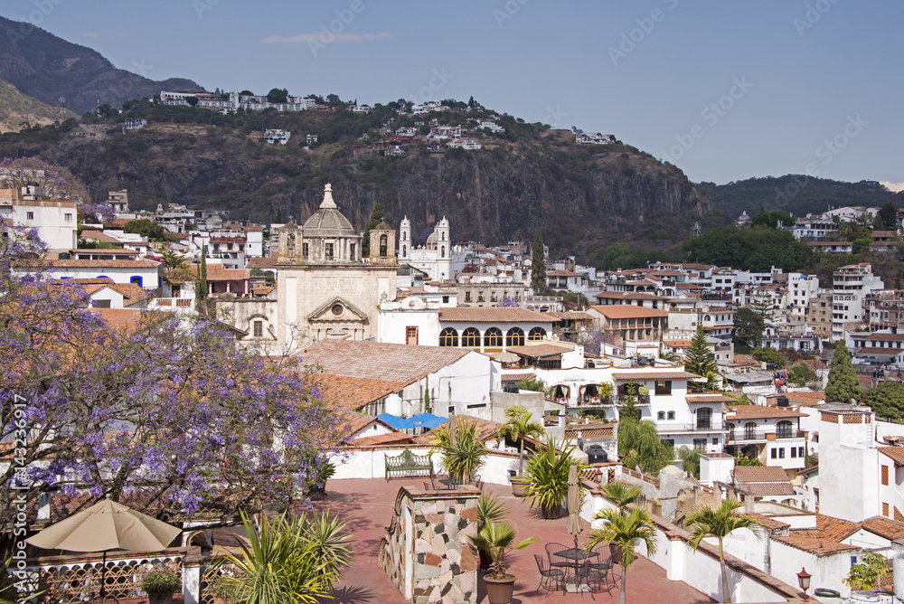  View of the silver city Taxco