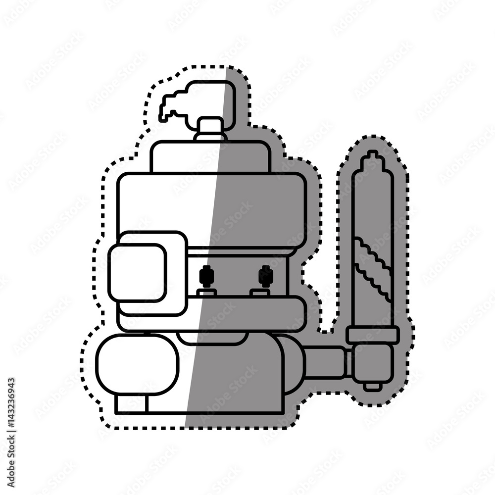 Warrior Pixelated videogame icon vector illustration graphic design