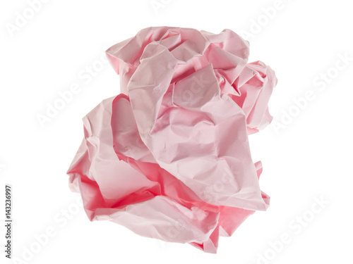 light pink lump paper