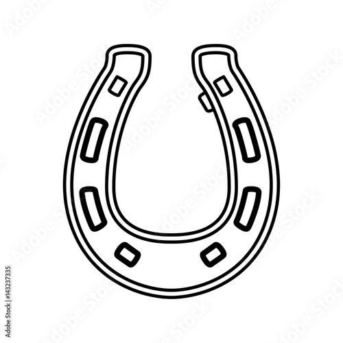 Horse riding equipment icon vector illustration graphic design