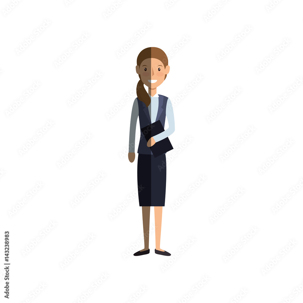 young businesswoman avatar character vector illustration design young businesswoman avatar character vector illustration design