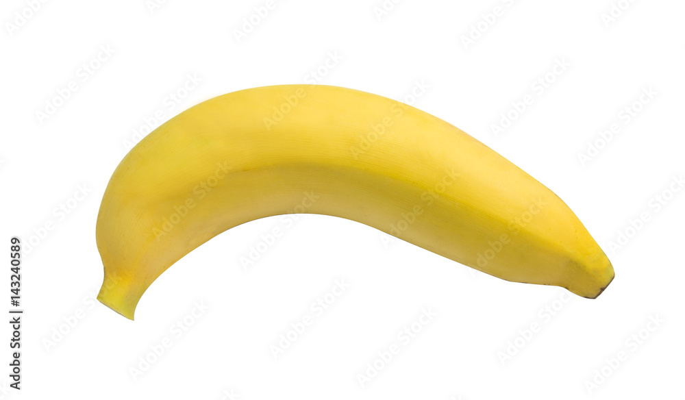 Banana. Ripe banana isolated on white background. Banana. Ripe banana isolated on white background.
