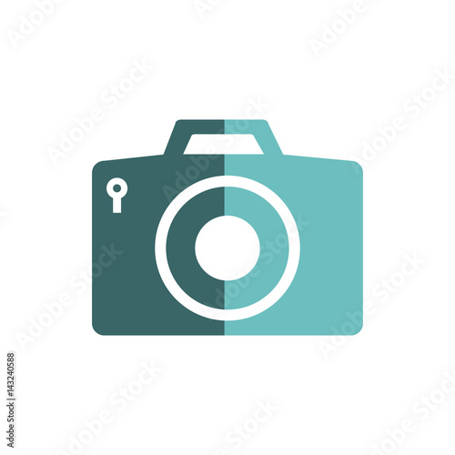 camera photographic isolated icon vector illustration design