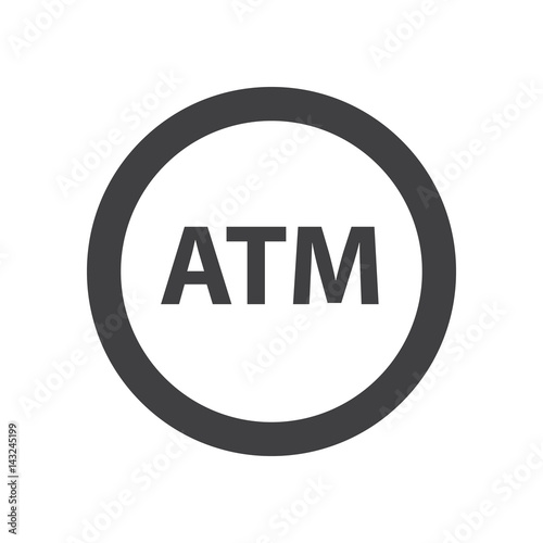 ATM Symbol Icon Design