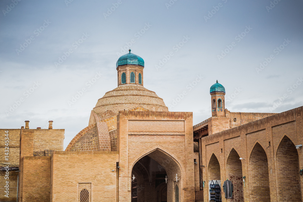 Historical city Bukhara ancient architect buildings useful for background