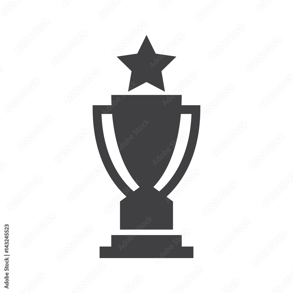 Champion trophy Awards vector icons Champion trophy Awards vector icons