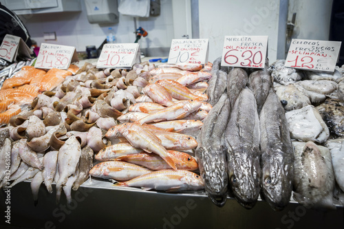 Φωτογραφία Freshly caught fish at the fish market in Cadiz, Andalucia, Spain