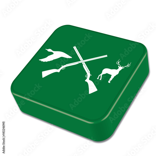 Hunting club logo icon