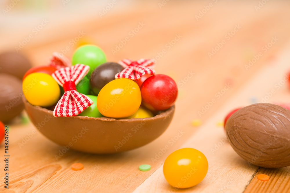 Easter chocolate eggs Easter chocolate eggs