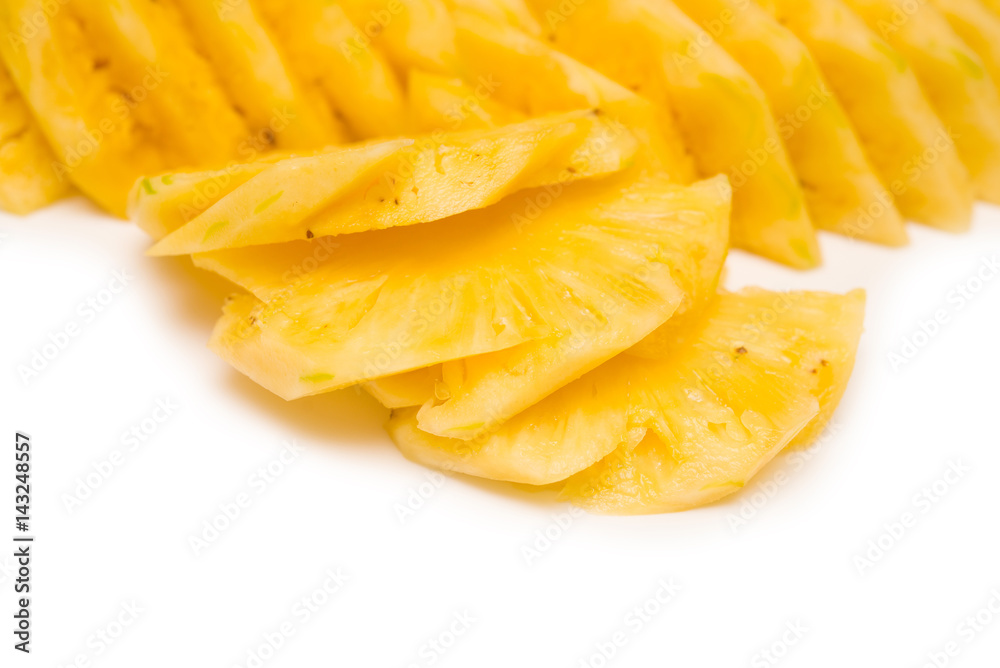 Peeled pineapple Peeled pineapple