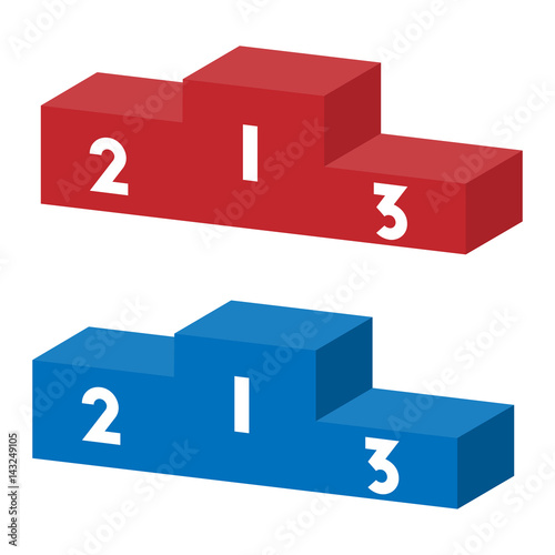 winner podium 3d