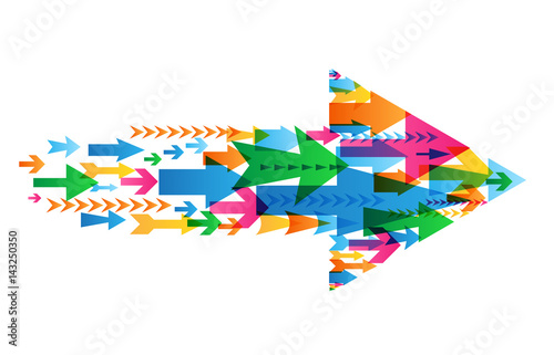 FLOWING ARROW ICON