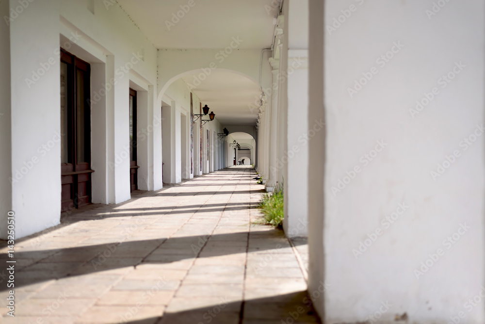 Historic building shopping malls in Suzdal