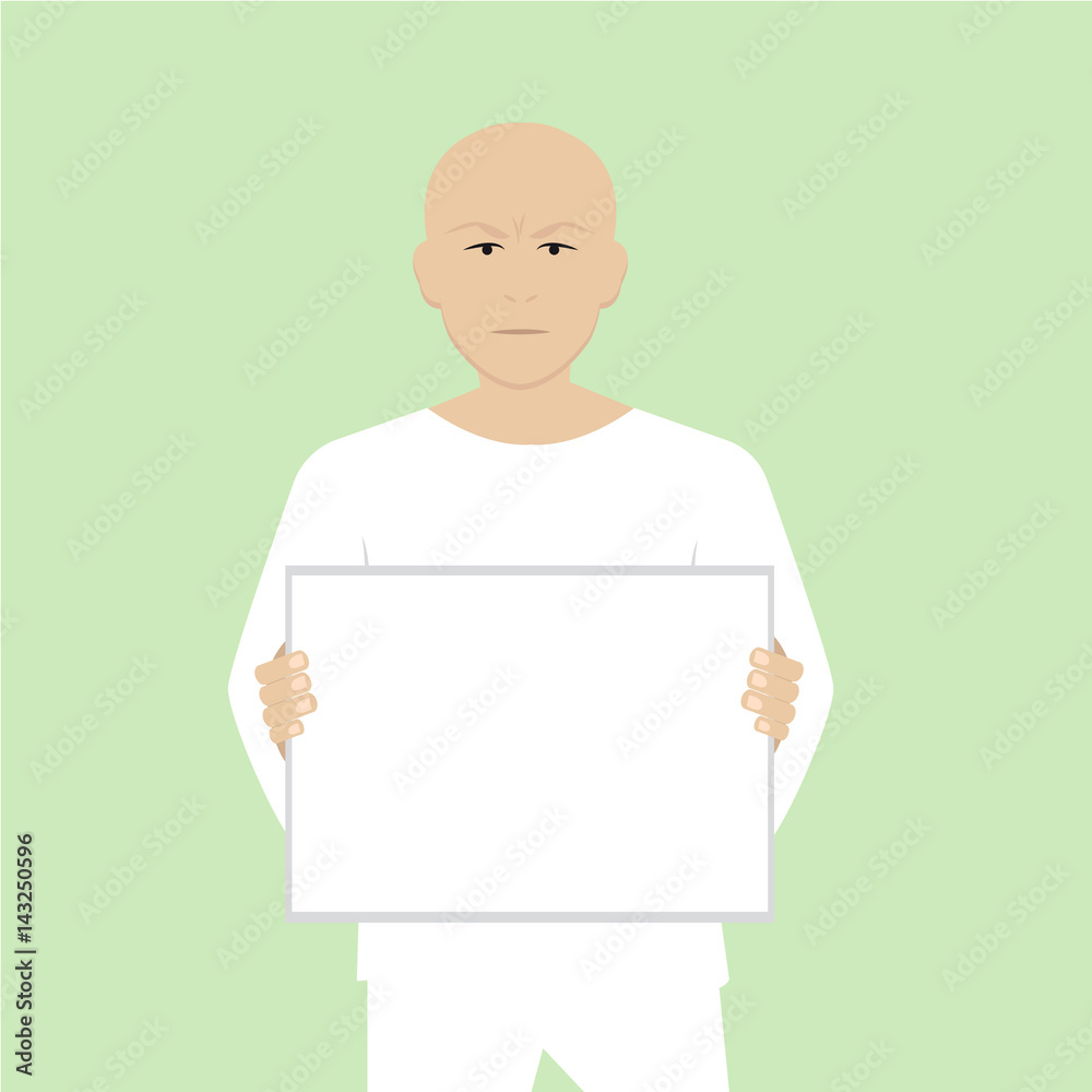 Your text here. Young nerd holding a sheet of paper Your text here. Young nerd holding a sheet of paper