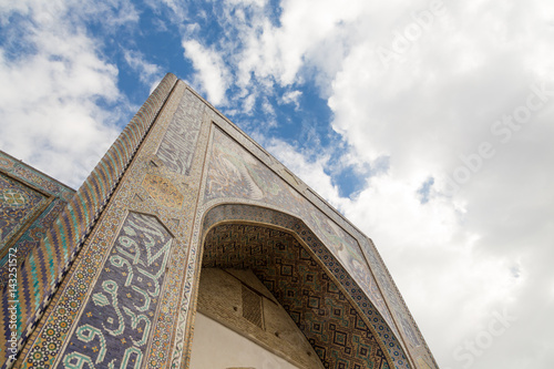 Nadir Divan-Begi Madrasah Mosque in Bukhara, Uzbekistan