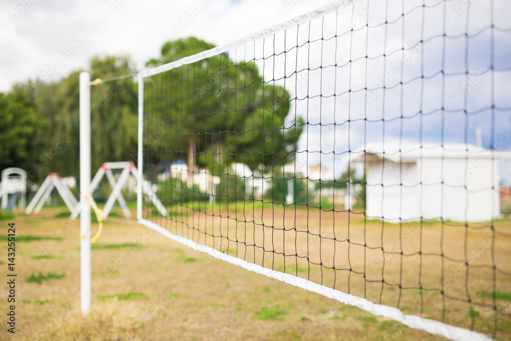 Net background for the game of volleyball Net background for the game of volleyball