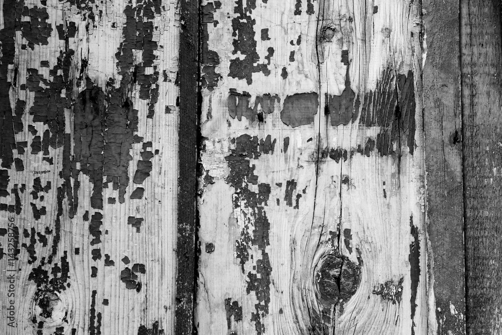 Wooden texture with scratches and cracks
