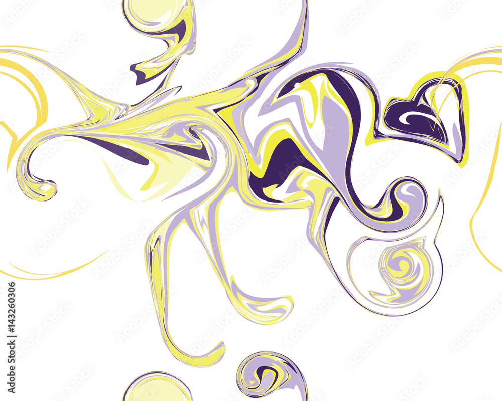 Fototapeta premium Mardi Gras seamless line marble pattern, Vector illustration