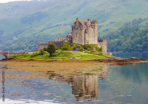 Eilean Donan Castle in Scotland.