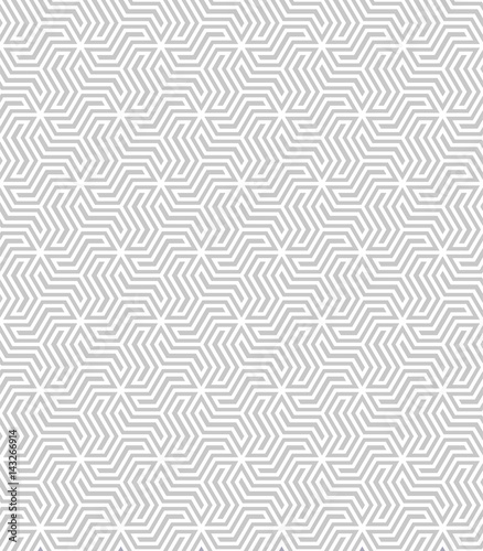 Fototapeta Naklejka Na Ścianę i Meble -  Vector seamless pattern. Modern stylish texture. Repeating geometric pattern tiles with staggered hexagon.