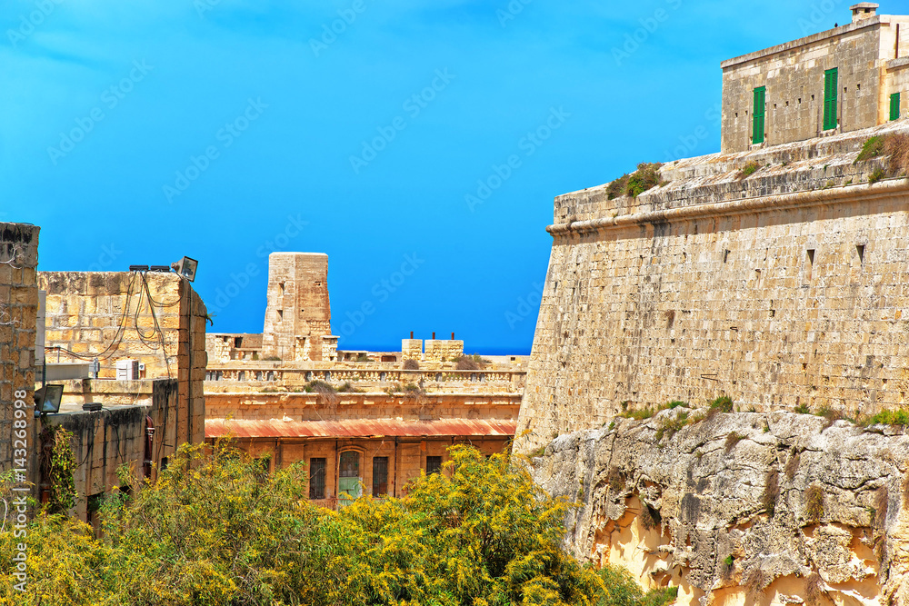 St Elmo fort in Valletta in Malta