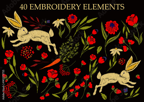 embroidery on textiles