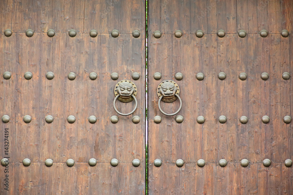 chinese antique doors with lions knocker chinese antique doors with lions knocker