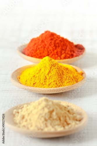 Oriental colorful mix of spices