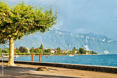 Promenade at Geneva Lake in Vevey