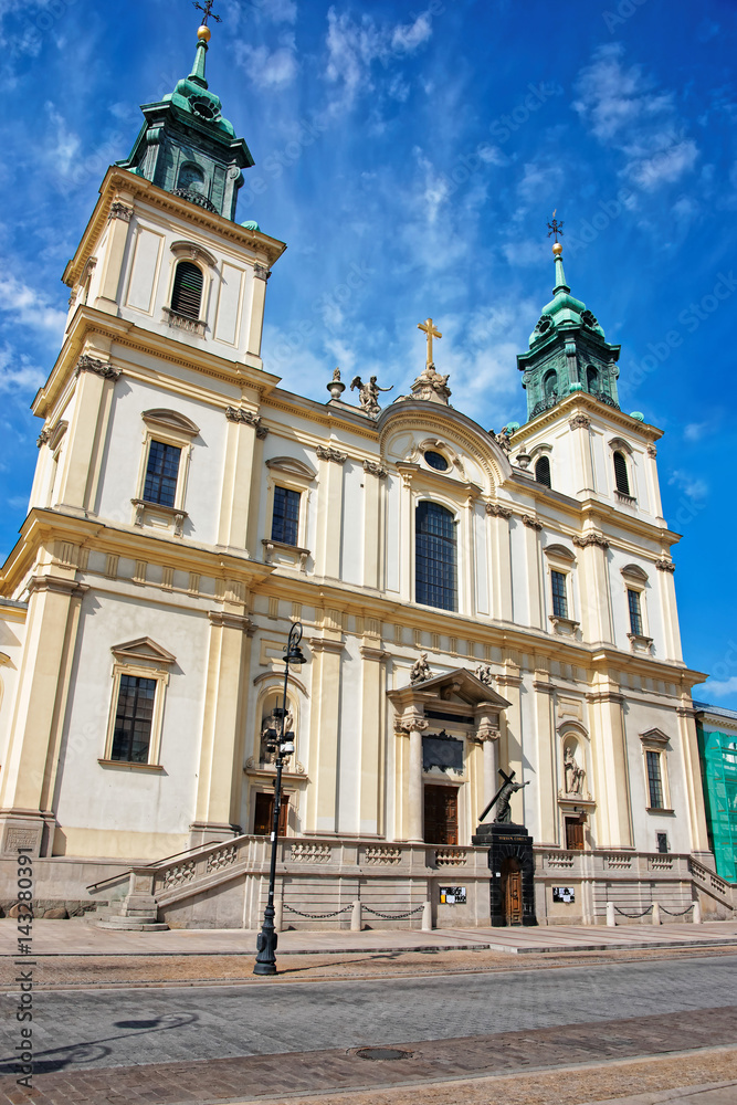 Holy Cross Church in Warsaw