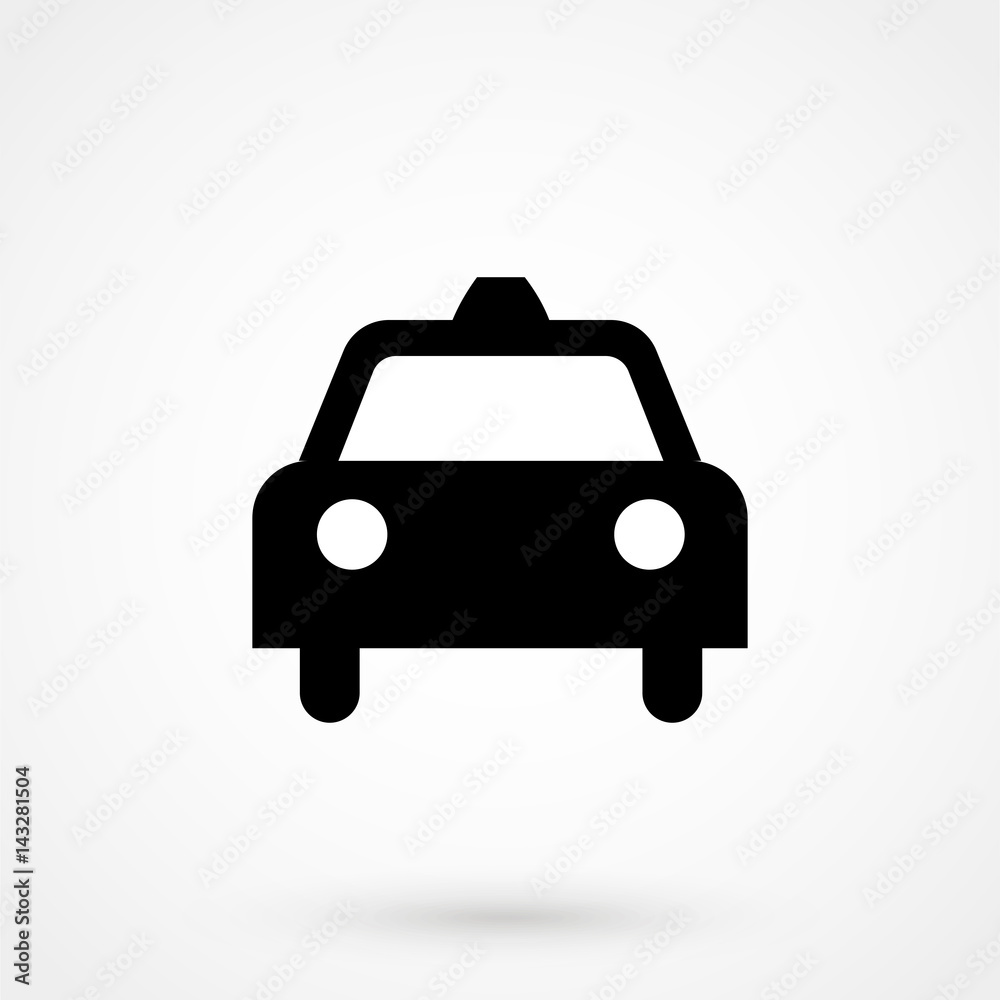 Taxi icon. Vector design. Taxi icon. Vector design.