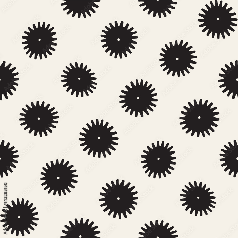 Vector seamless freehand pattern. Abstract background with floral brush strokes. Hand drawn texture Vector seamless freehand pattern. Abstract background with floral brush strokes. Hand drawn texture