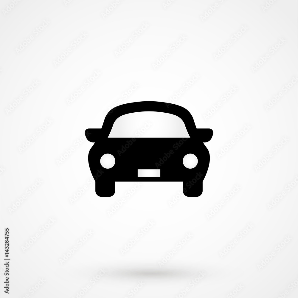 Car icon. Car icon.
