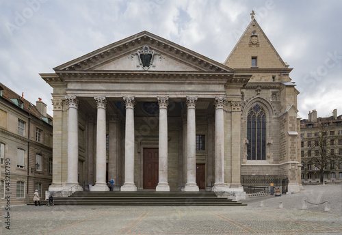 Saint Pierre Cathedral in Geneva