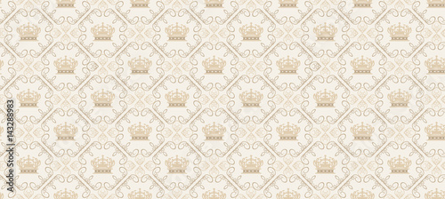 Royal Background Seamless Pattern Vector